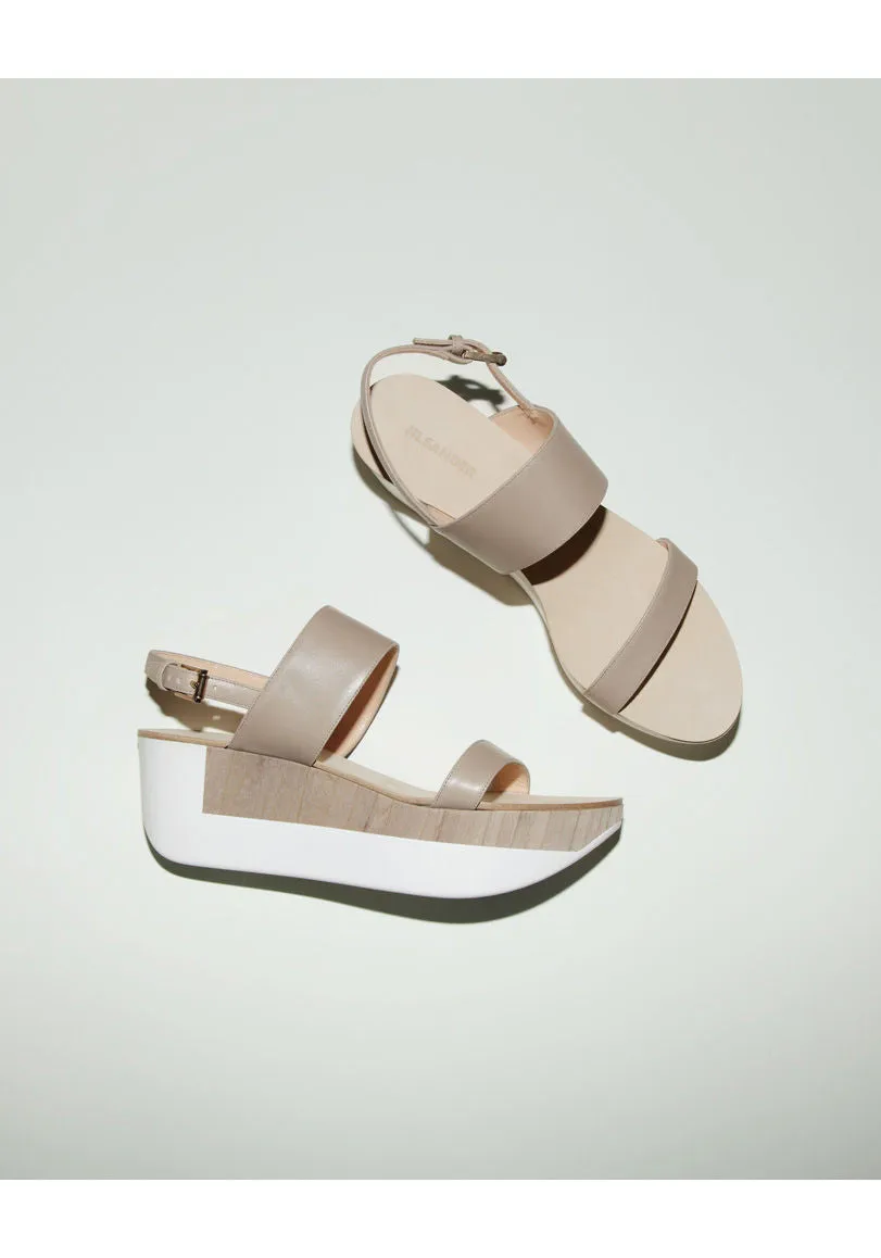 2 Strap Platform Sandal