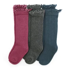 Academy Fancy Knee High Sock 3-Pack