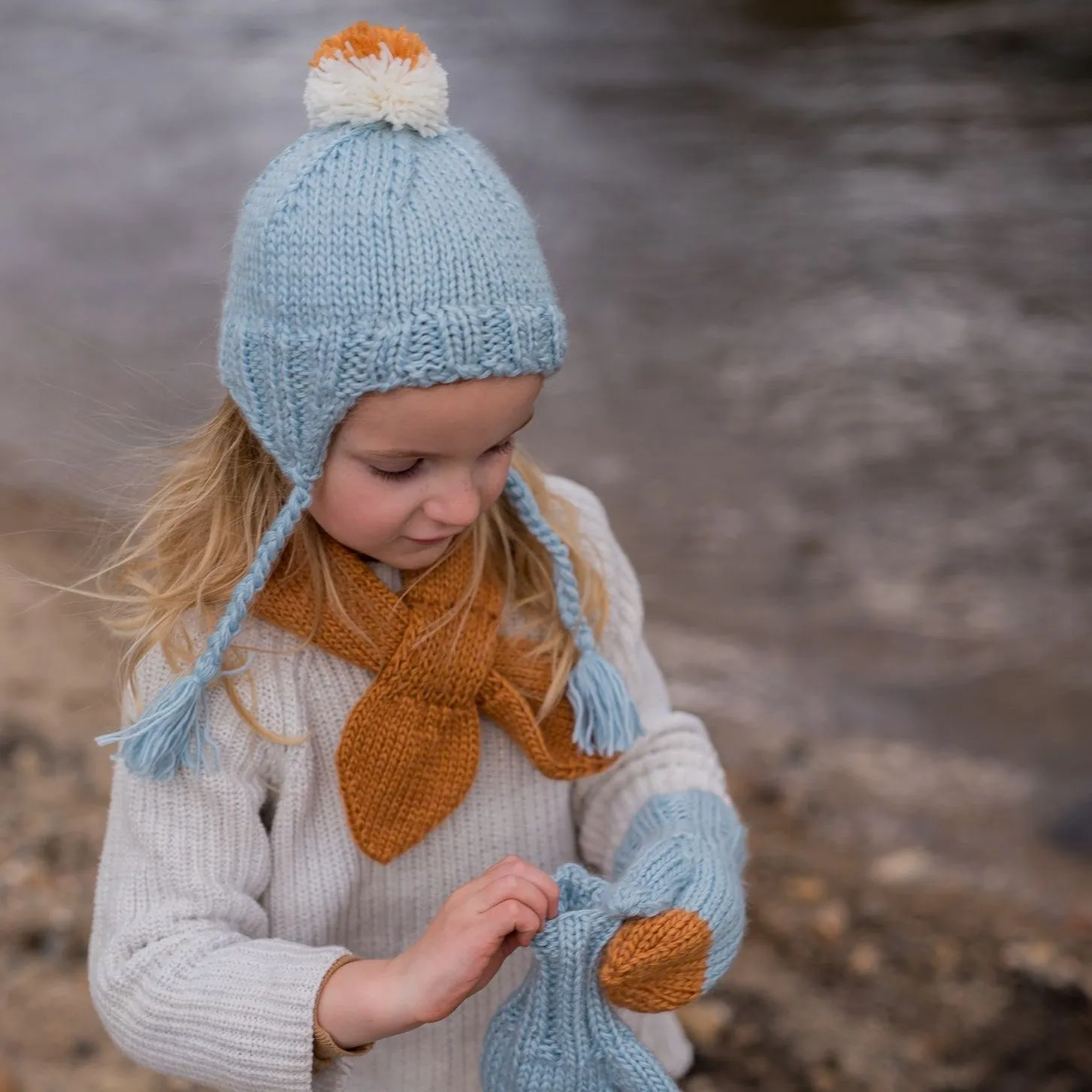 Acorn Kids: Sunrise Beanie Blue