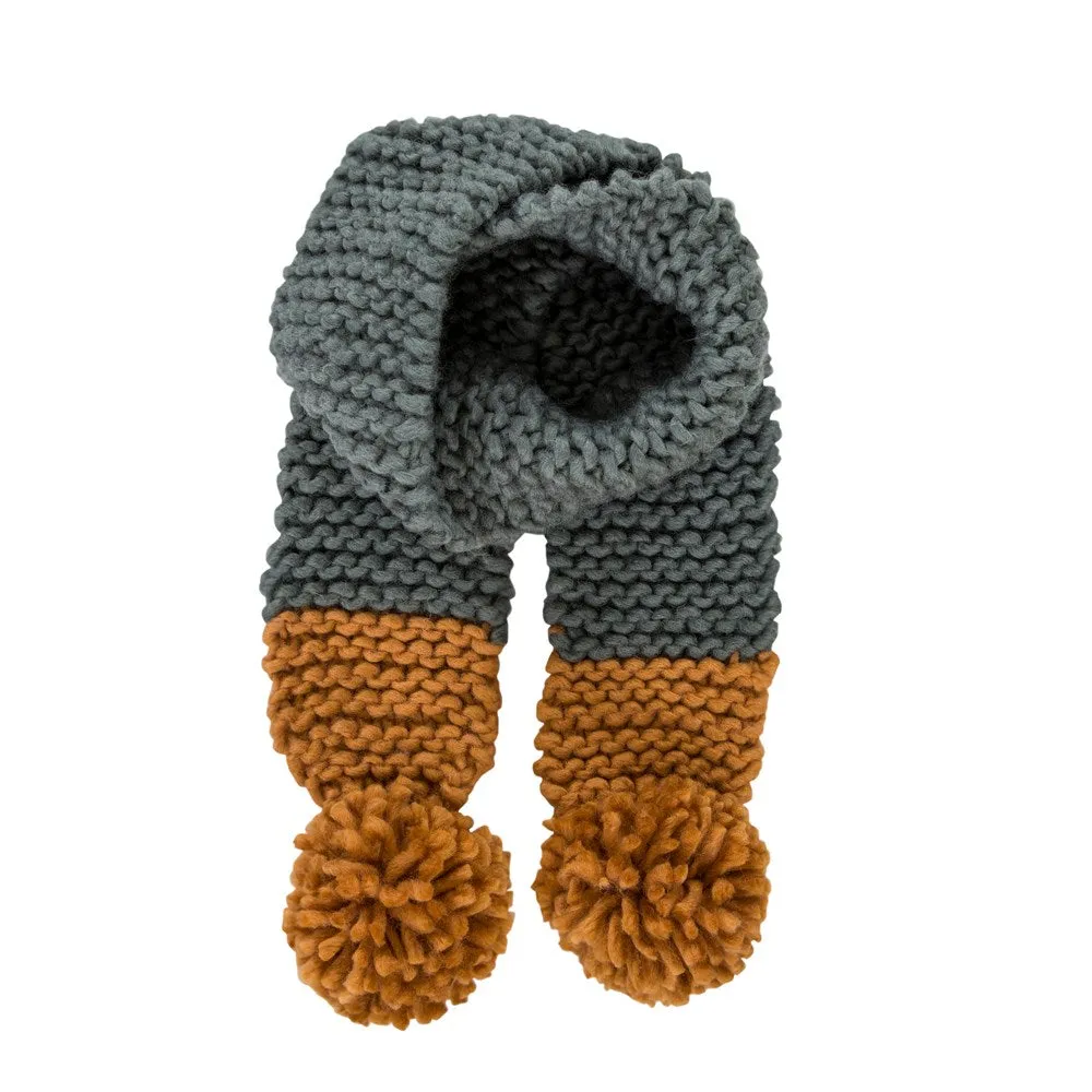 Acorn Kids: Traveller Chunky Scarf Slate