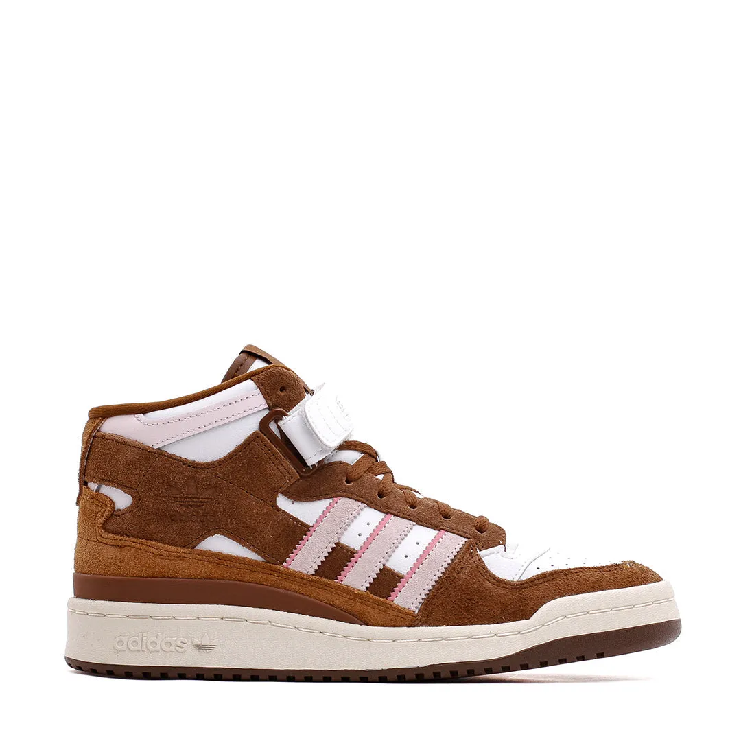 Adidas Originals Women Forum Mid White Brown GY6802