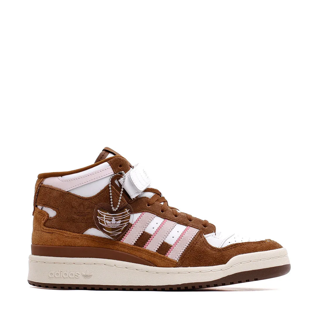 Adidas Originals Women Forum Mid White Brown GY6802