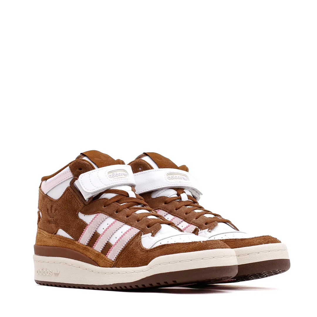 Adidas Originals Women Forum Mid White Brown GY6802