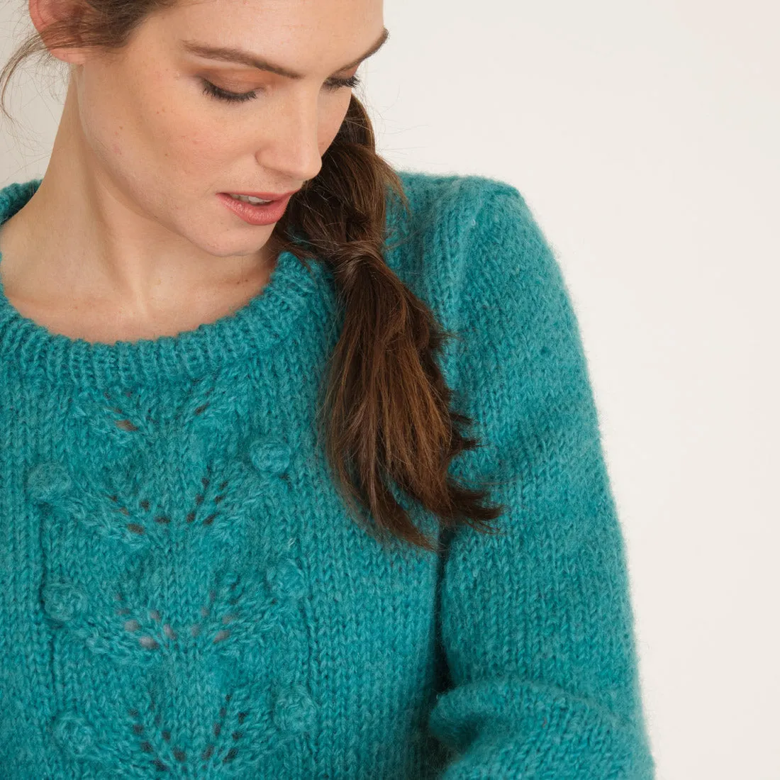 Aria Hand Knitted Wool Jumper