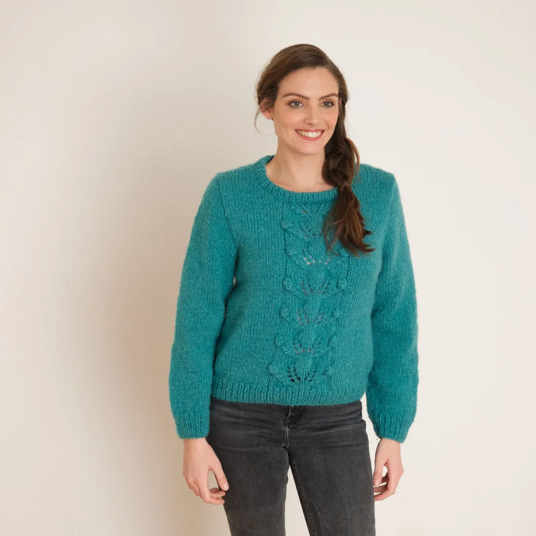 Aria Hand Knitted Wool Jumper