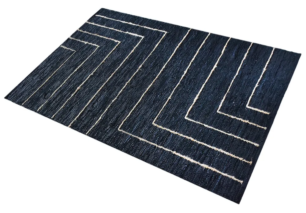 Ashkin Woven Leather Rug