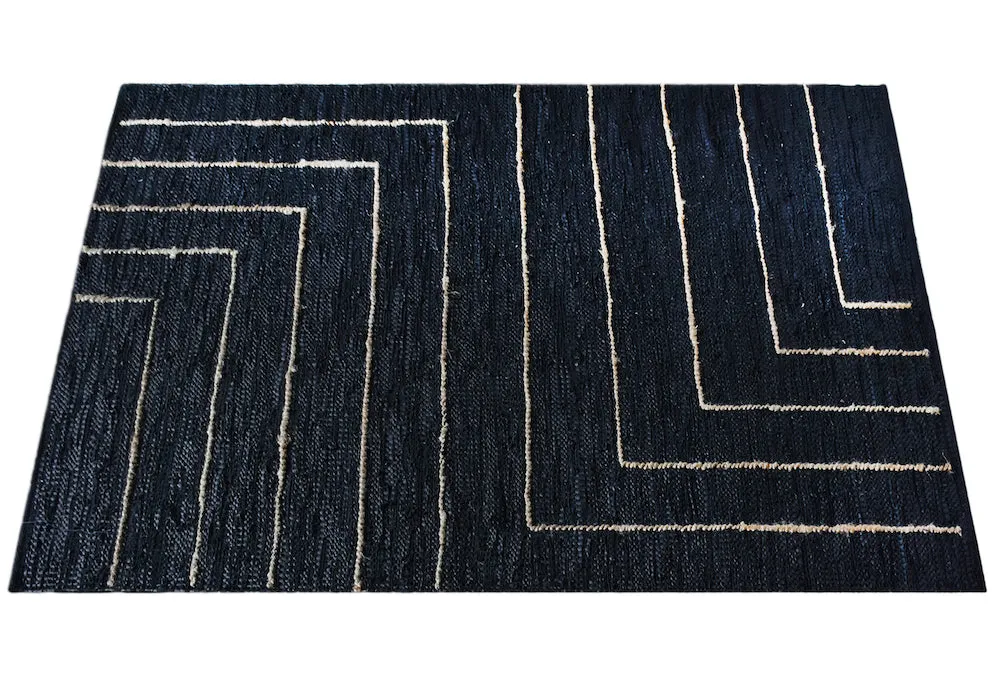 Ashkin Woven Leather Rug