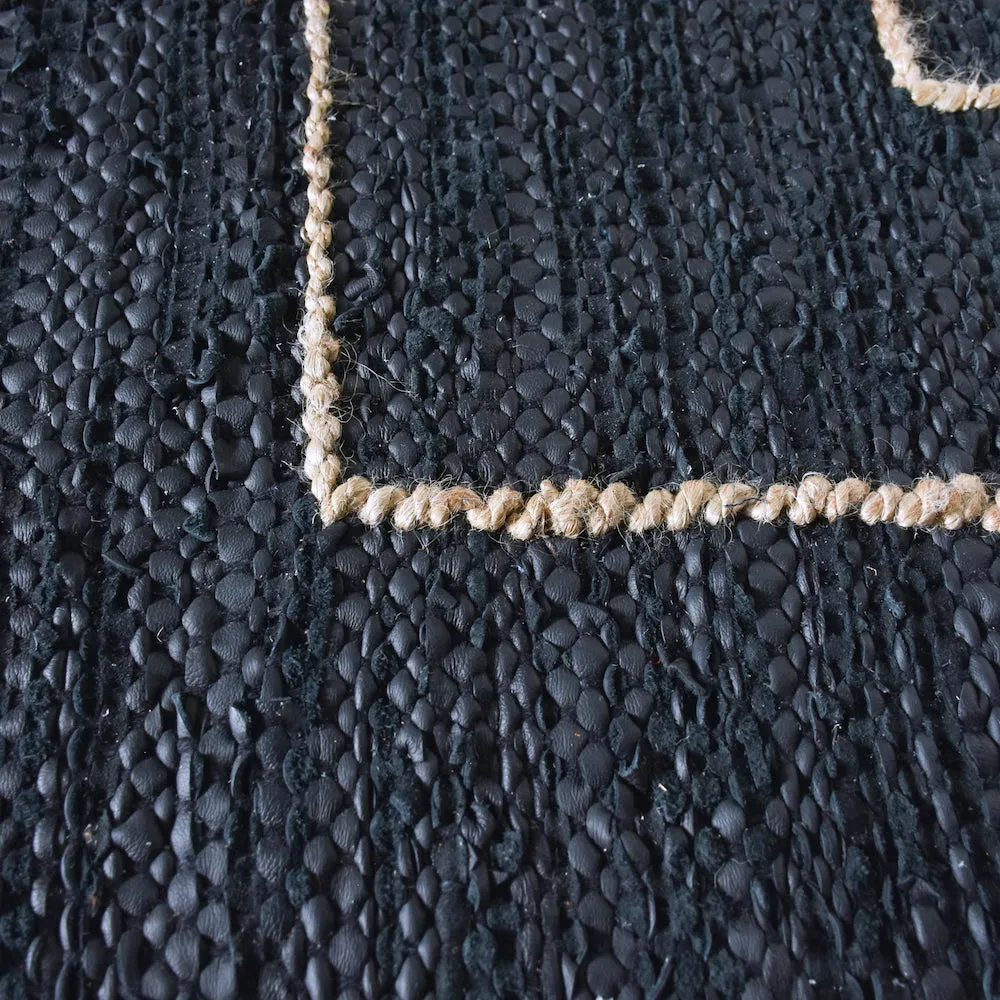 Ashkin Woven Leather Rug