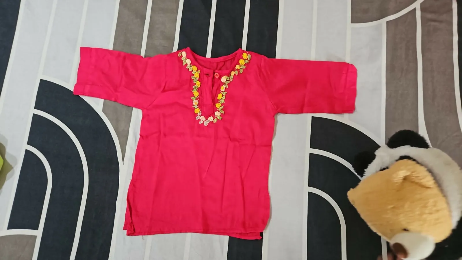 Baby Kurta - Pink