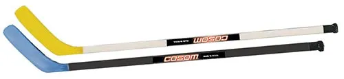 Cosom 47" Hockey Sticks (1 Blue/1 Yellow)