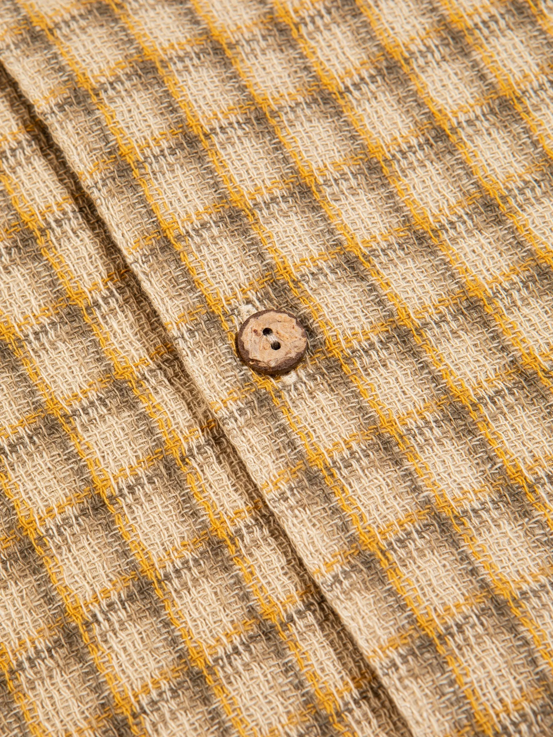 Crammond Shirt in Sand Japanese Check