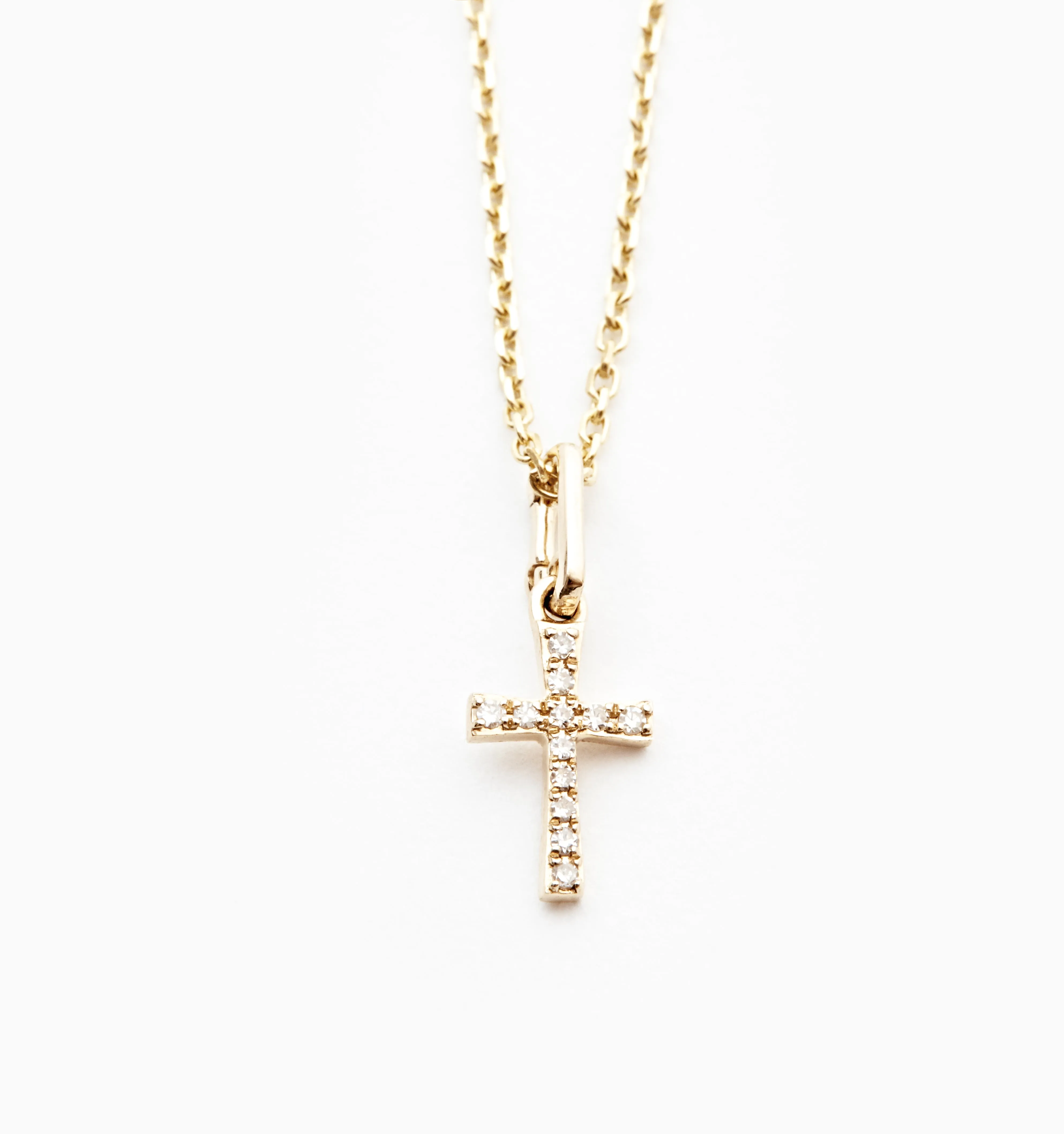 Cross Diamond Necklace