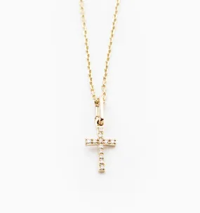 Cross Diamond Necklace