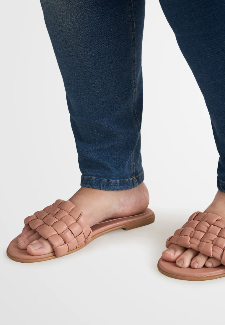 Cullen Soft Cushion Plaited Slide Sandals