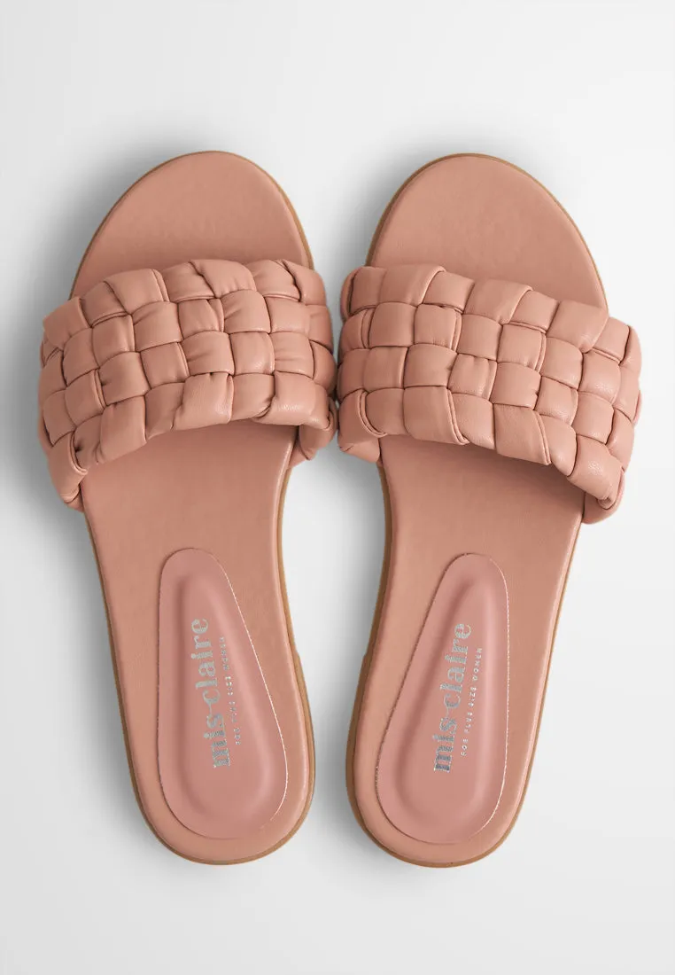 Cullen Soft Cushion Plaited Slide Sandals