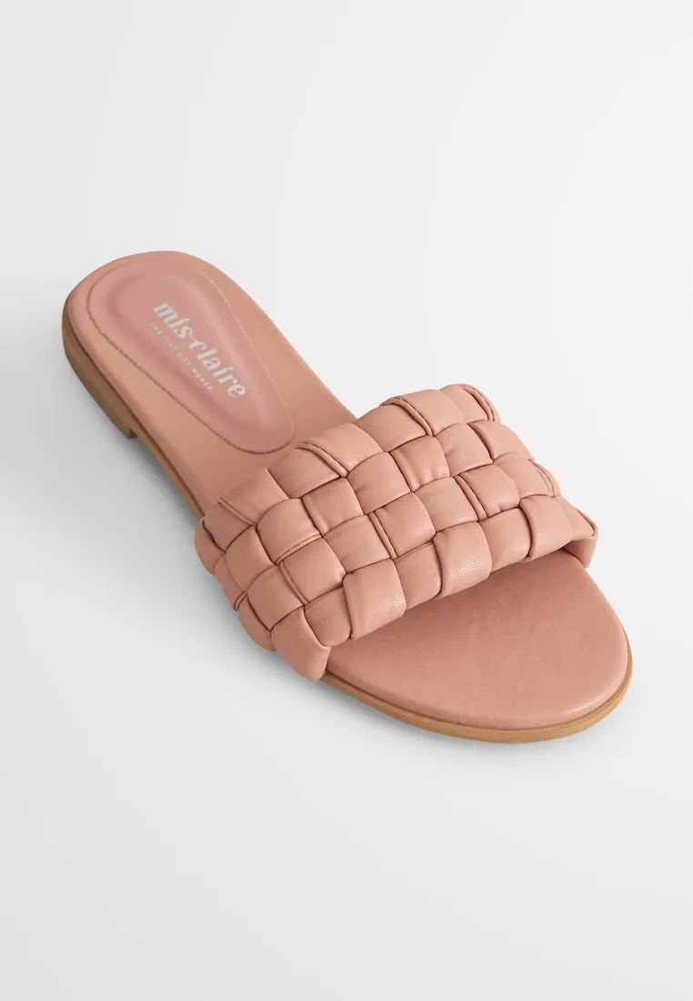 Cullen Soft Cushion Plaited Slide Sandals