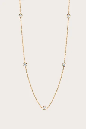 Diamond Station Necklace