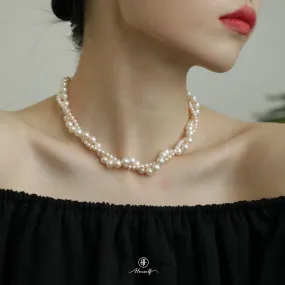 Double-layered Pearl Necklace