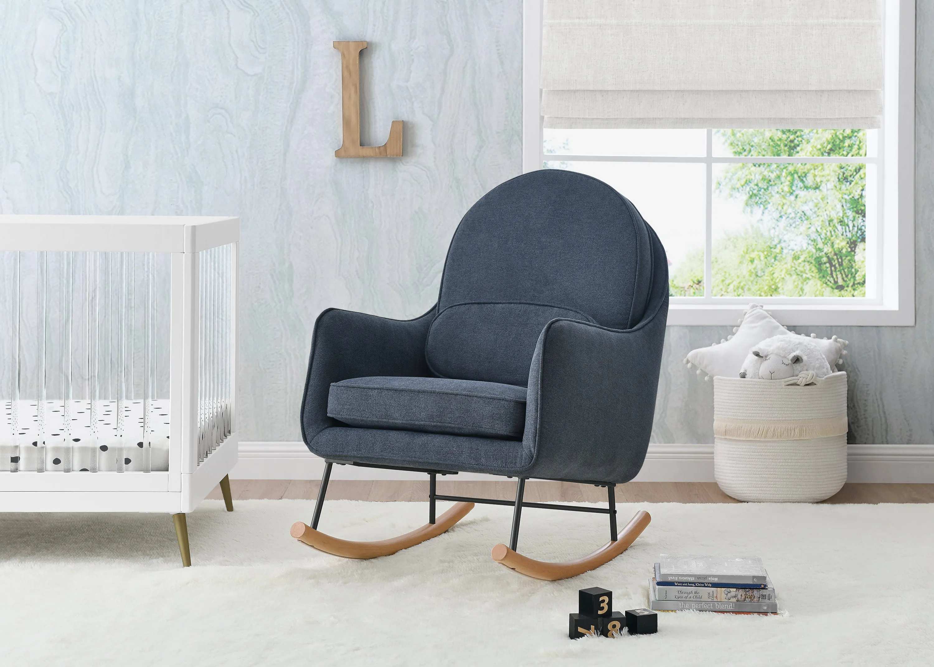 Ella Rocker with LiveSmart Evolve Fabric