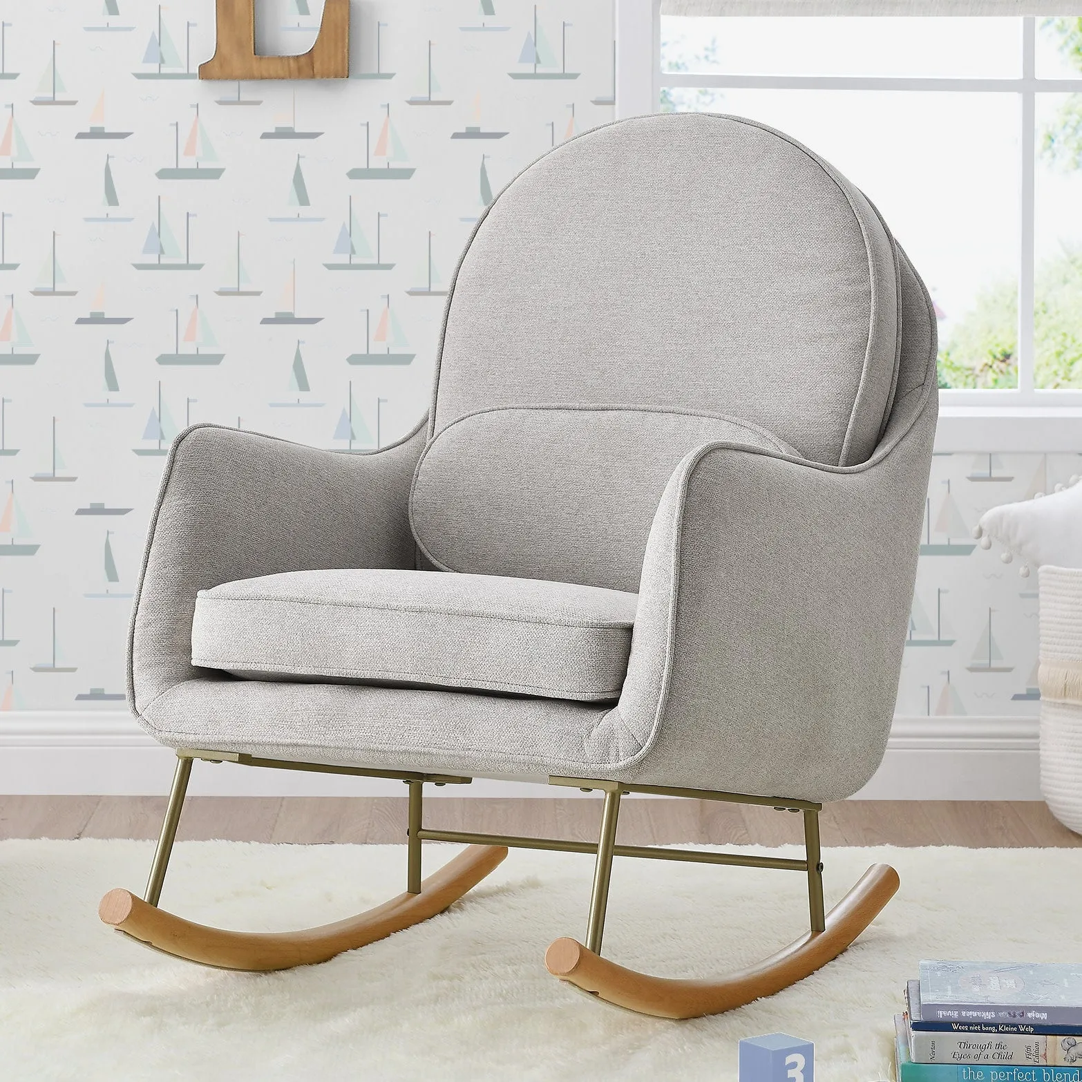 Ella Rocker with LiveSmart Evolve Fabric