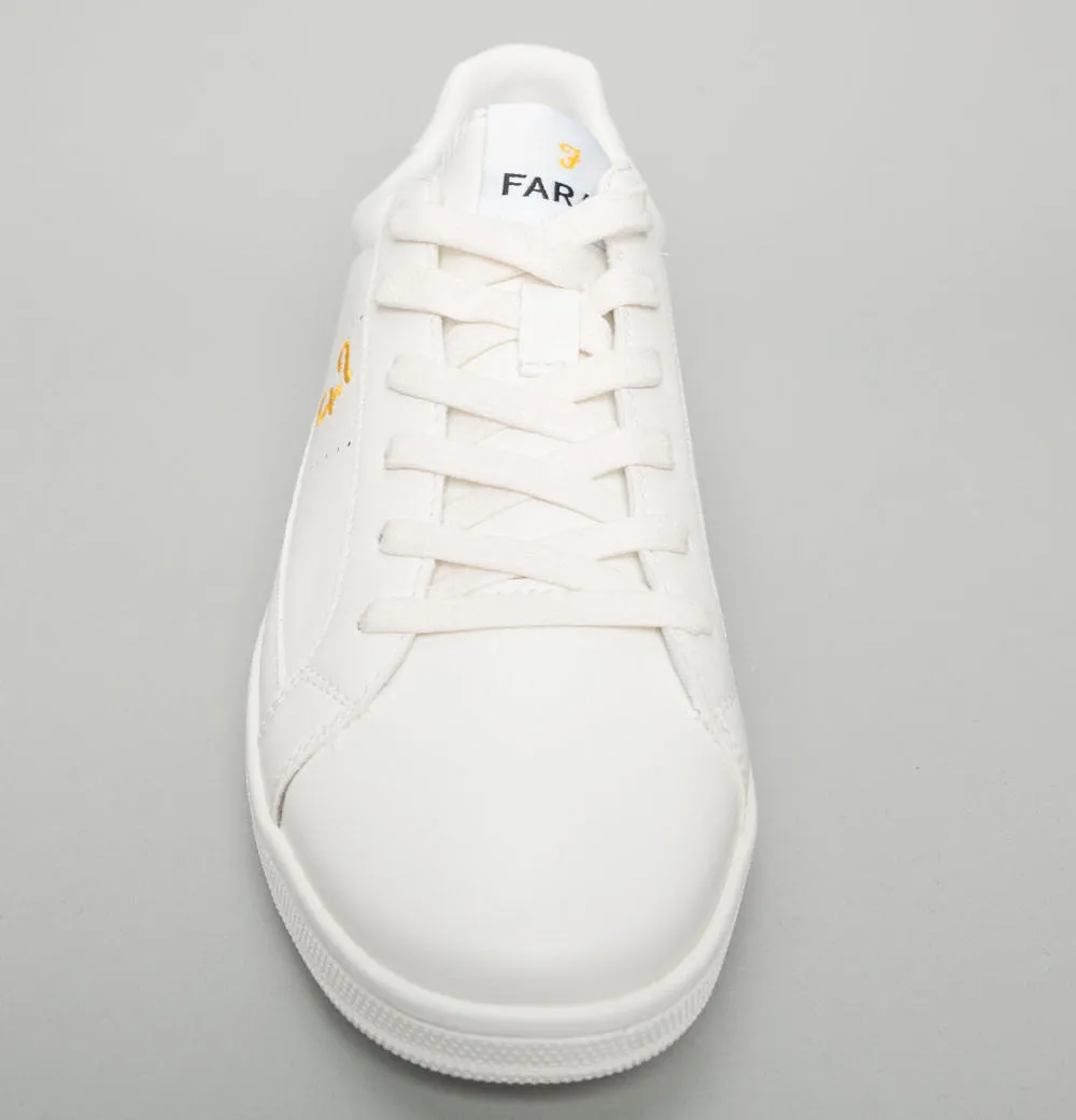 Farah Samwood Cupsole Trainers White