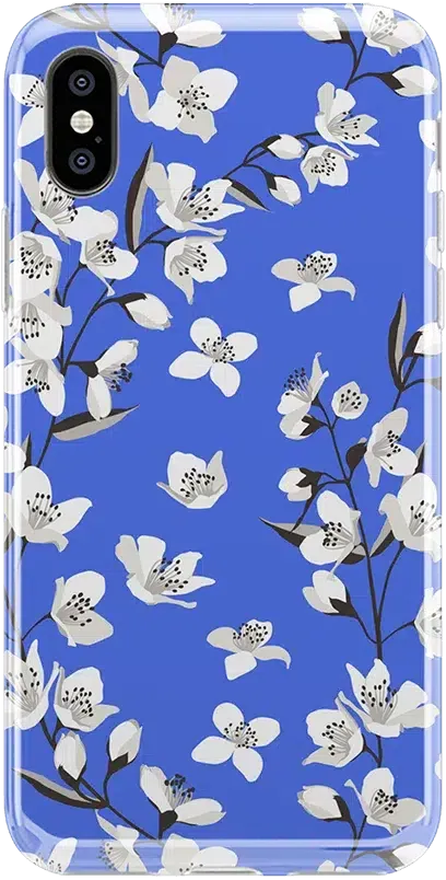 Floral Forest | Blue Cherry Blossom Floral Case