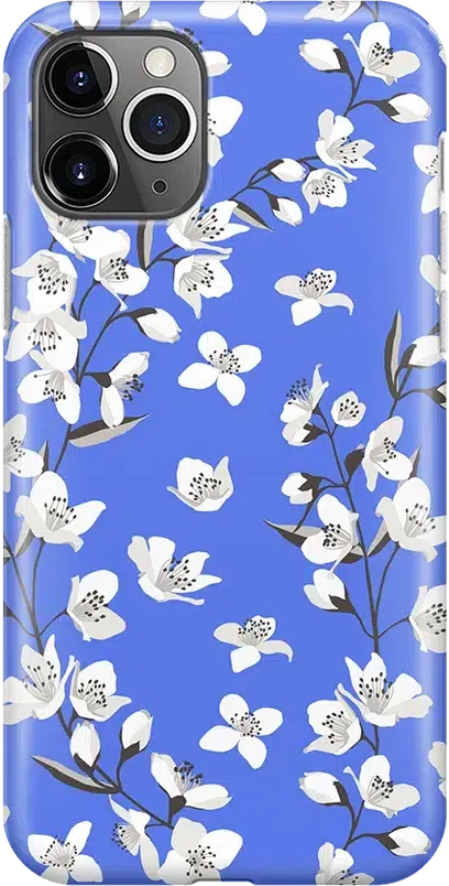 Floral Forest | Blue Cherry Blossom Floral Case