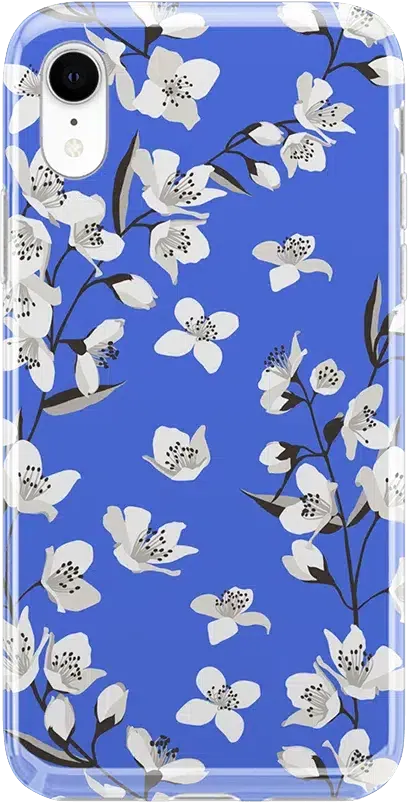 Floral Forest | Blue Cherry Blossom Floral Case