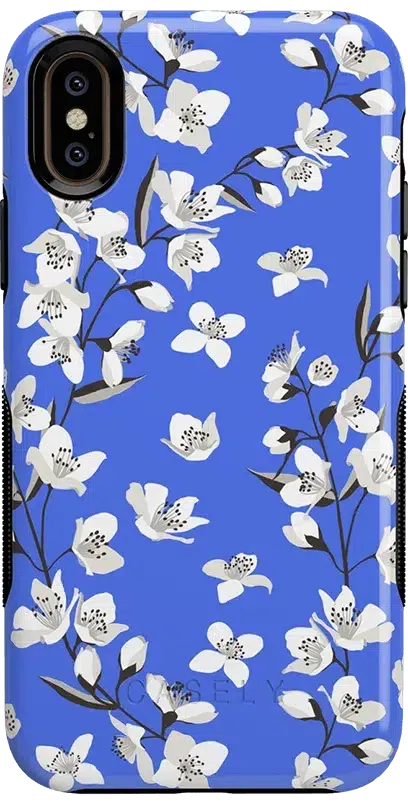 Floral Forest | Blue Cherry Blossom Floral Case