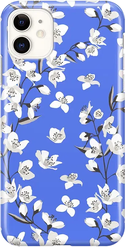 Floral Forest | Blue Cherry Blossom Floral Case