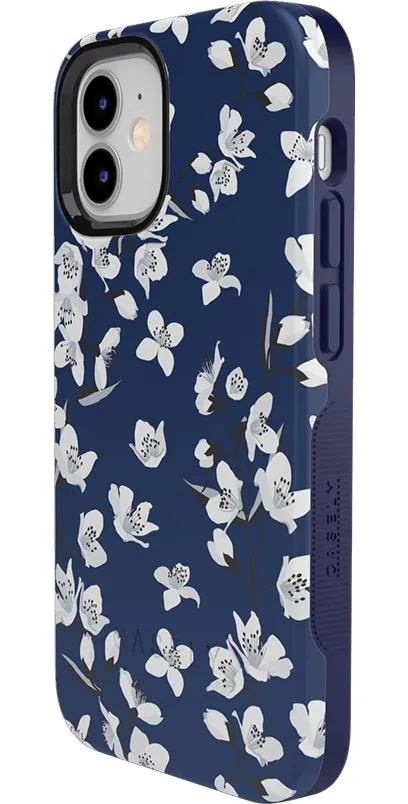 Floral Forest | Navy Cherry Blossom Floral Case