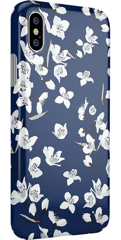 Floral Forest | Navy Cherry Blossom Floral Case