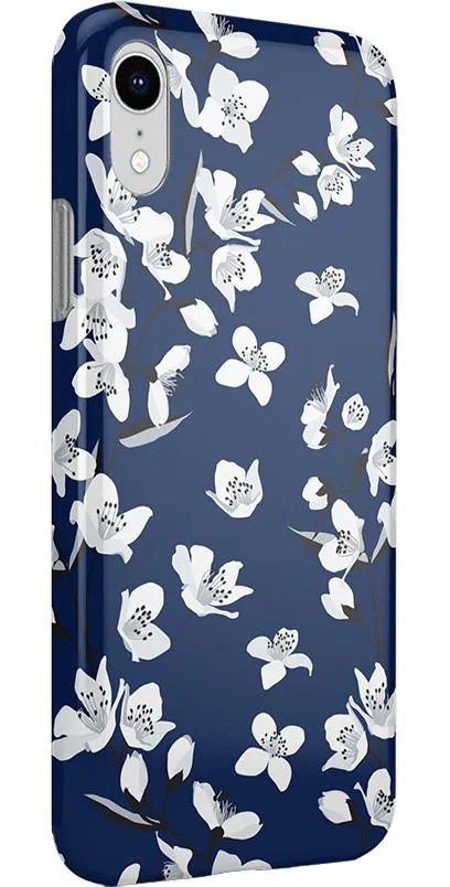 Floral Forest | Navy Cherry Blossom Floral Case