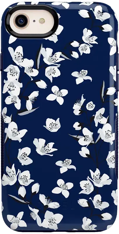 Floral Forest | Navy Cherry Blossom Floral Case