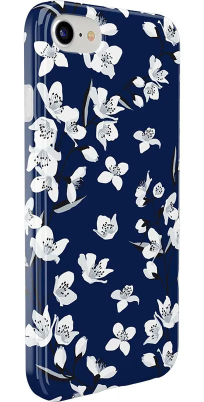 Floral Forest | Navy Cherry Blossom Floral Case