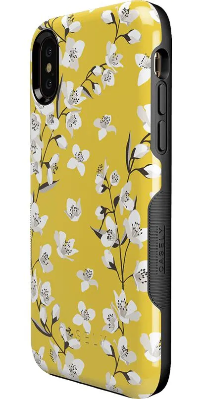 Floral Forest | Yellow Cherry Blossom Floral Case