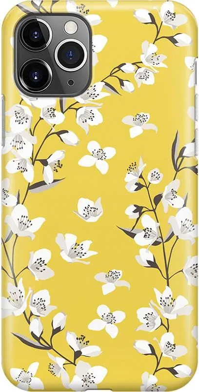 Floral Forest | Yellow Cherry Blossom Floral Case