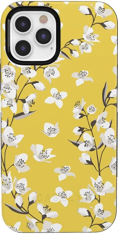 Floral Forest | Yellow Cherry Blossom Floral Case