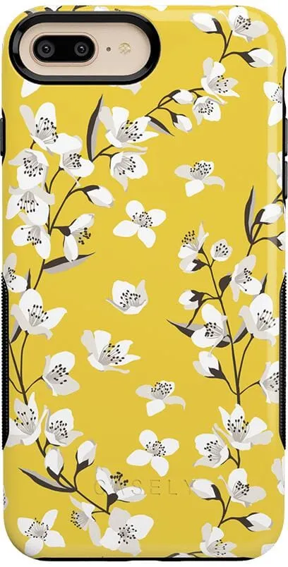 Floral Forest | Yellow Cherry Blossom Floral Case