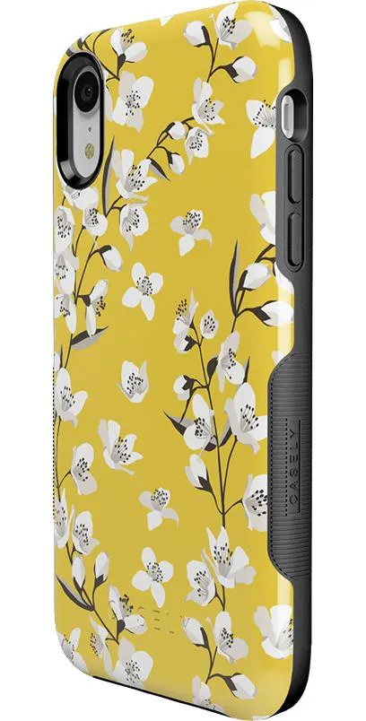 Floral Forest | Yellow Cherry Blossom Floral Case