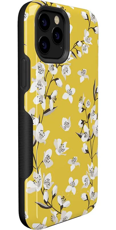 Floral Forest | Yellow Cherry Blossom Floral Case