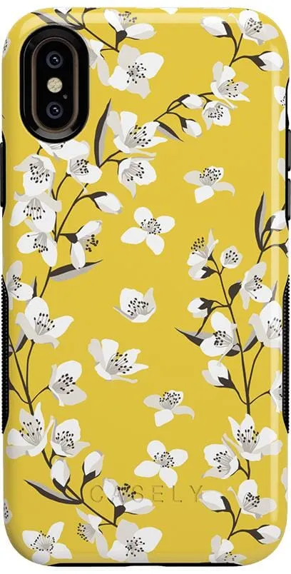 Floral Forest | Yellow Cherry Blossom Floral Case