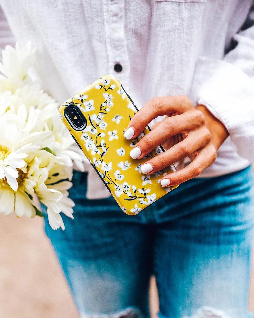 Floral Forest | Yellow Cherry Blossom Floral Case