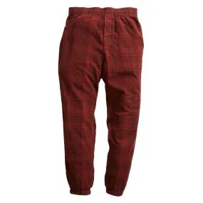 Gutterman's Flannel PJ Drawcord Pant - Russet Red (Final Sale)