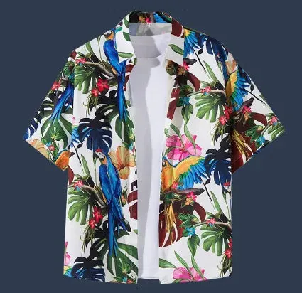 Hawaiian Beach Flower Shirt