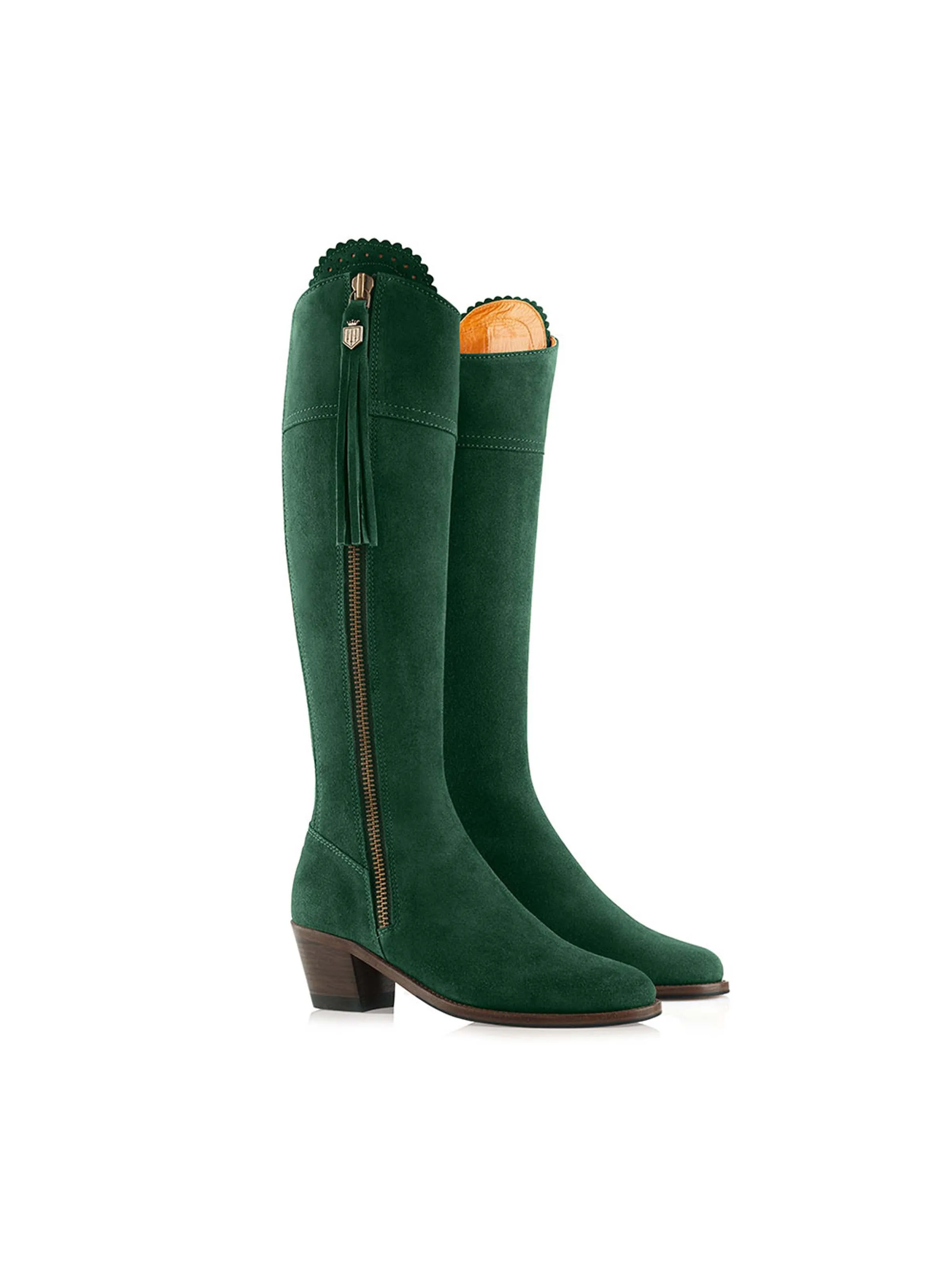 Heeled Regina (Regular Fit) - Emerald Green