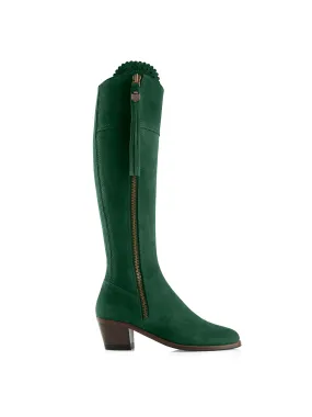 Heeled Regina (Regular Fit) - Emerald Green