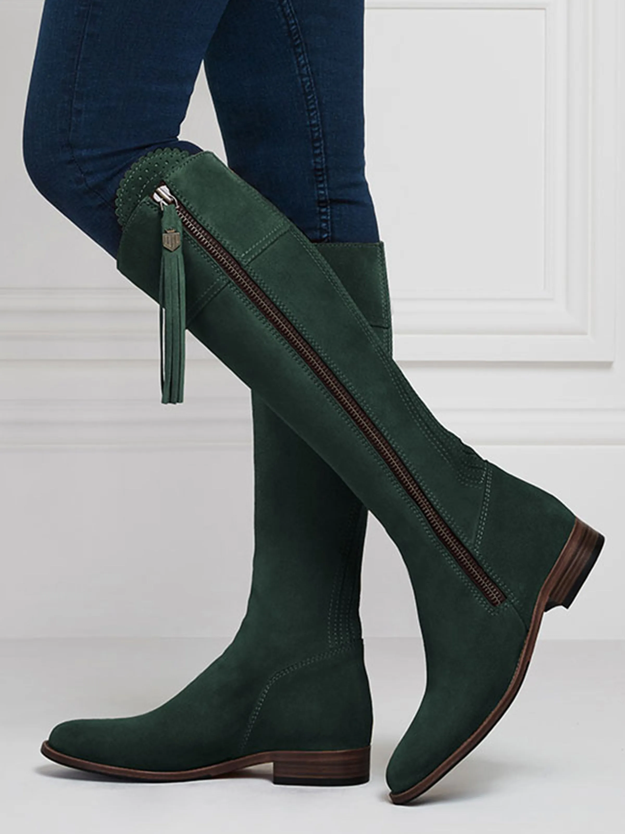 Heeled Regina (Regular Fit) - Emerald Green