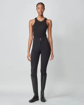 High-Rise Compression Breeches Black