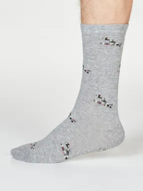 Judron Spitfire Socks - Grey Marle